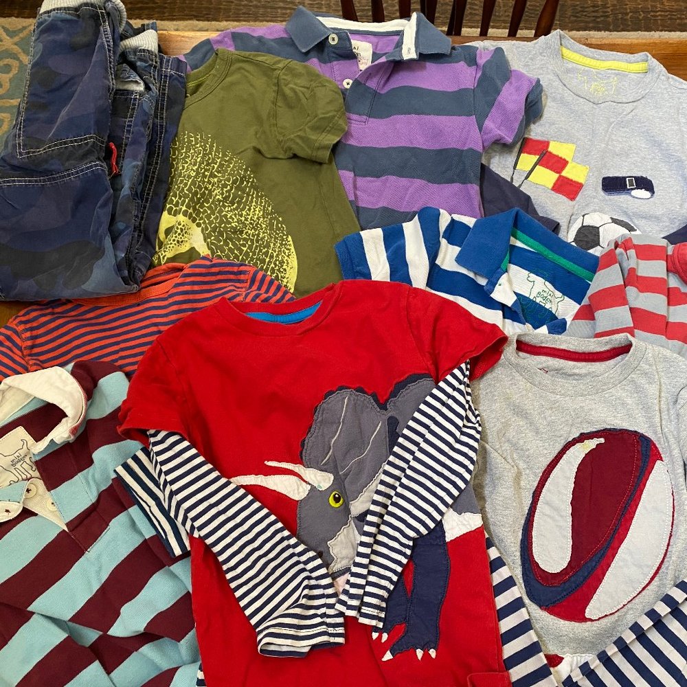 Mini Boden 12 piece Lot Boy Shirts Pants